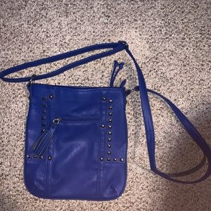 Blue purse